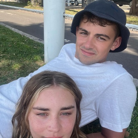 Silvie Furneaux and her friend.